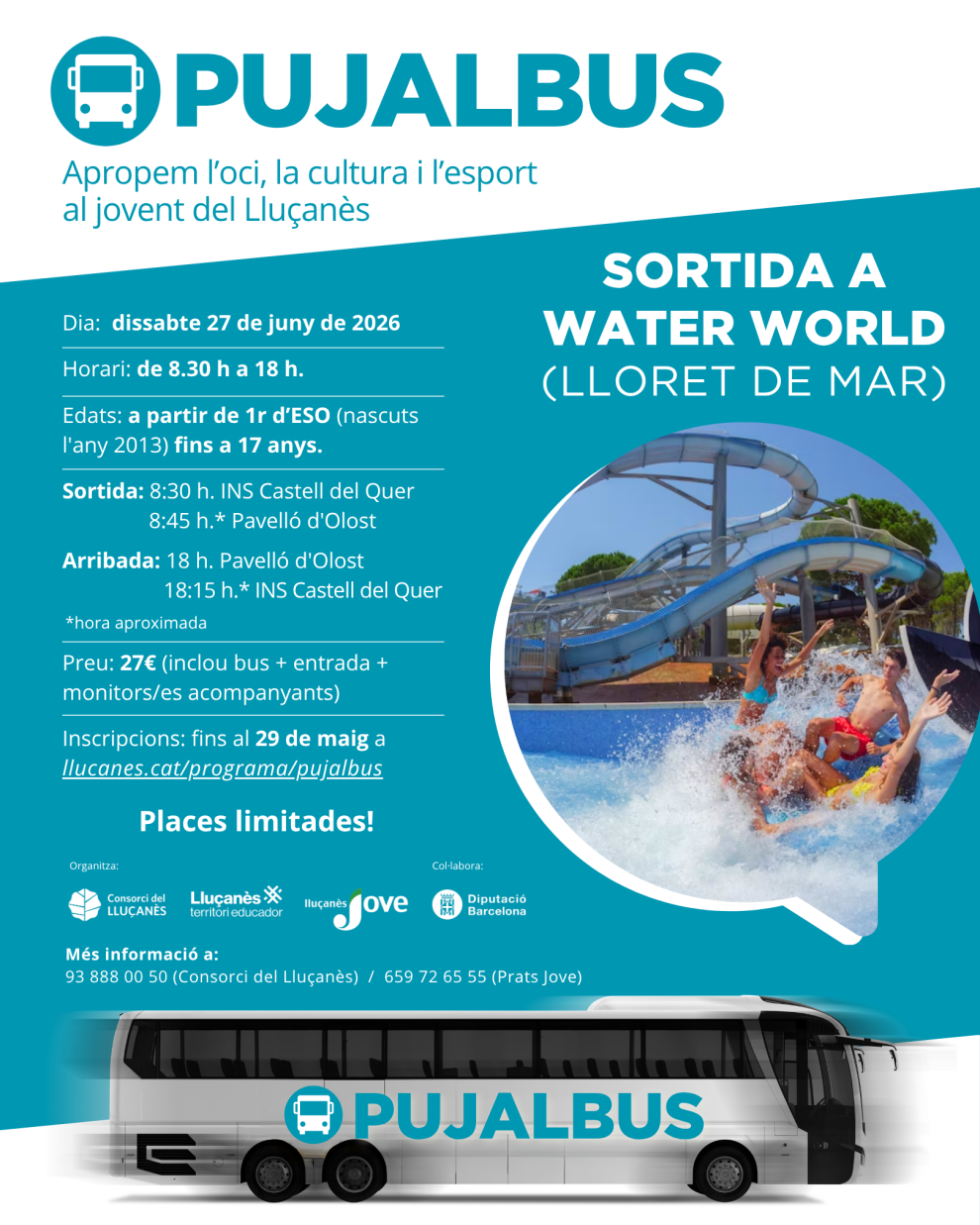 Sortida a Water World (Lloret de Mar)